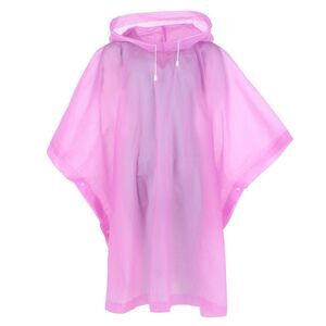 CTM Kids' One Size Fits Most Reusable Rain Poncho by Wootie